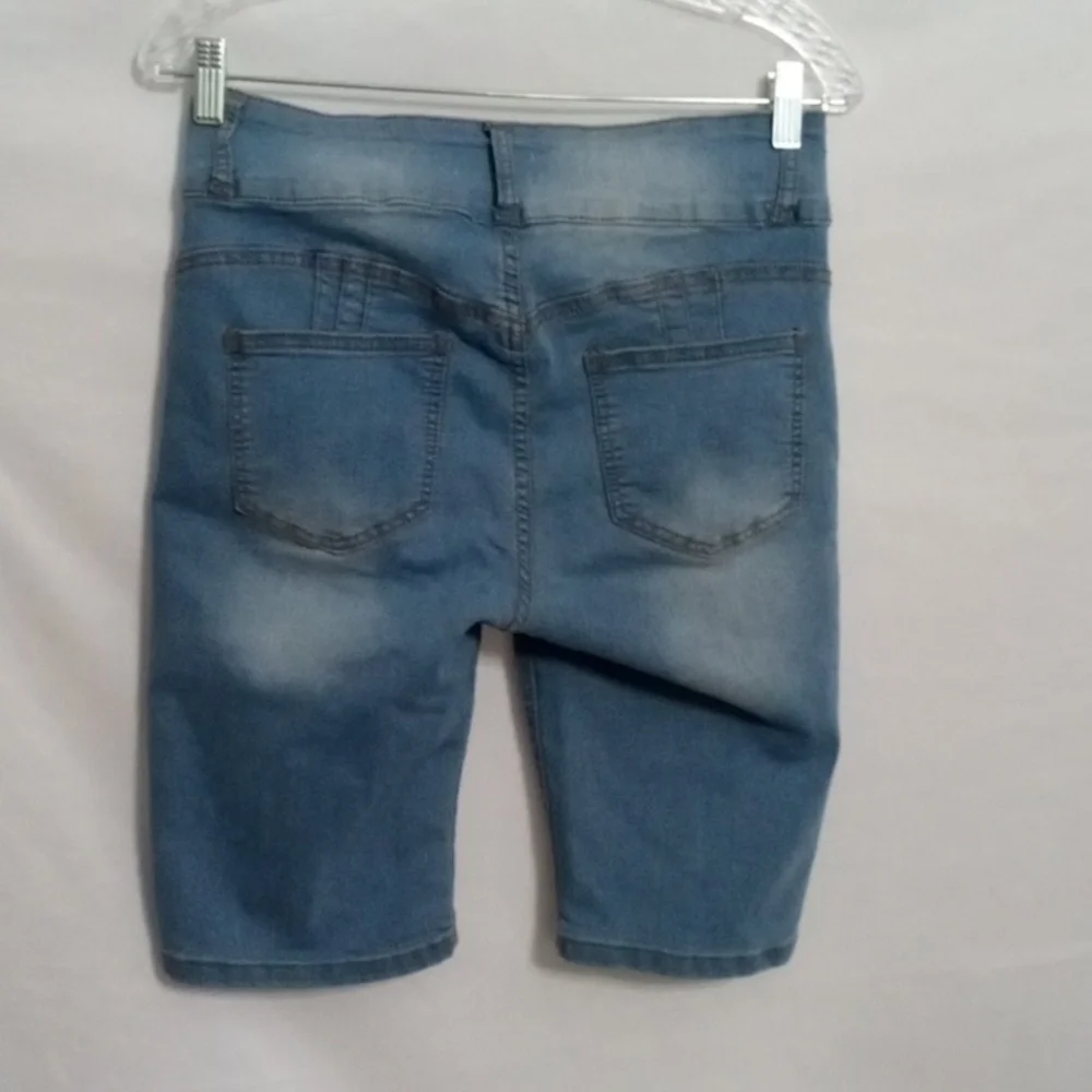 Juniors Denim Bermuda Shorts